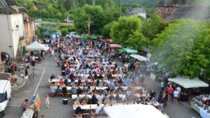 Marché de producteurs à Valady