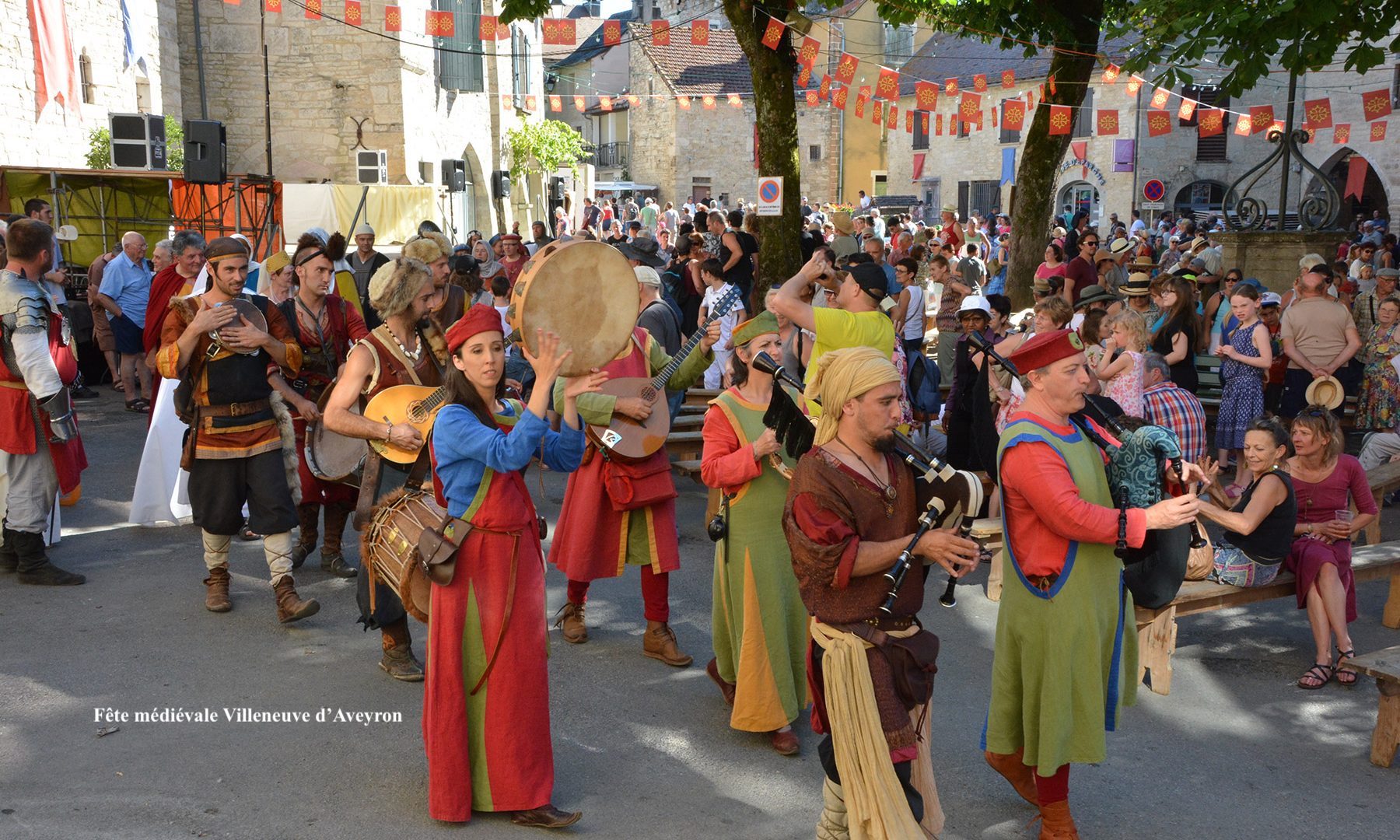 Fête médiévale Villeneuve-d'Aveyron