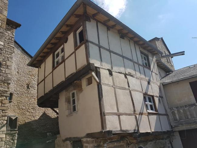 Plus vielle maison de l'Aveyron à Sévérac le Château